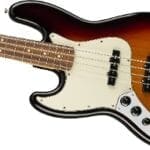 Fender Player Jazz Bass® Left-Handed, Pau Ferro board, sunburst