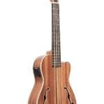 Kala Journeyman Ubass Ac-El with F Holes and Bag u-bass