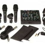 Mackie Performer Bundle With ProFX6V3 Mixer, 2 mics , headphones