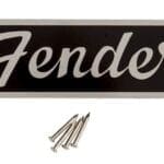 Fender® Tweed Amplifier Logo, Black