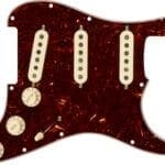 Fender Pre-Wired Strat Pickguard, Tex-Mex SSS, Tortoise Shell