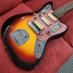 Klira Star Club 233 Offset Guitar 1960s Sunburst