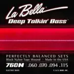 LaBella Tape Wound Bass Strings 760N