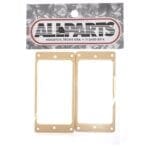 AllParts Pickup Rings Cream Slanted Set of 2 PC0743028