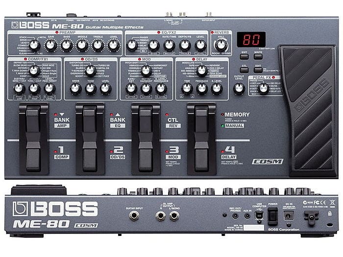 Boss ME-80 Multi-Effects Pedal ME80