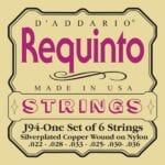 D’Addario EJ94 Requinto Silver Wound on Nylon