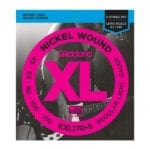 D’Addario XL Bass 5-String  Nickel Long Scale Bass Strings