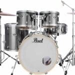Pearl Export Smokey Chrome 5-Piece Drum Set EXX725/C21