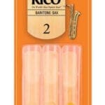 Rico Baritone Sax Reed #2 3-Pack RLA320