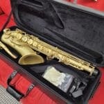 Oxford PTSSL Tenor Sax Outfit Satin Brass saxophone