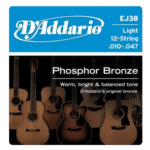 D’addario Acoustic 12-String Set Phospher Bronze
