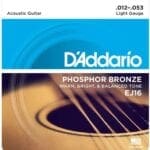 D’Addario Acoustic Phosphor Bronze Acoustic Guitar Strings