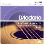 D’Addario Acoustic  Phosphor Bronze Acoustic Guitar Strings