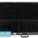 Guitar Case Hardshell Electric traditional wood case black tolex
