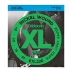 D’Addario XL Bass Nickel Round Wound Long Scale Bass Strings