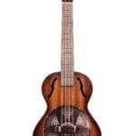 Kala KA-RES-BRS Resonator Brass Tenor Ukulele Burst