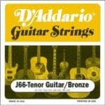 D’Addario J66 80/20 Bronze Tenor Guitar Strings Set