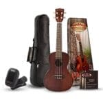 Makala Tenor ukulele pack with case, instructions and tuner