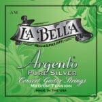 La Bella Argento AM Pure Silver MT Classical Guitar Strings