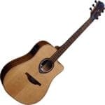 Lag Guitars Tramontane HyVibe THV10DCE Dreadnought Acoustic-Elec $999.99