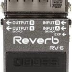 Boss RV-6 Digital Delay/Reverb Guitar Effects Pedal RV6 158.99
