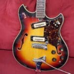 Kent Model Electric Guitar 1960’s cool hollow body vintage guitar major price reduction make offer