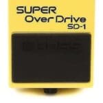 Boss SD-1 Super OverDrive (Silver Label) Yellow