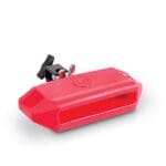 Latin Percussion LP1207 Medium-Pitched Jam Block with Bracket Red