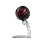 Shure MOTIV MV5-B iOS / USB Condenser Microphone Black and Red