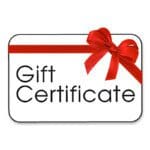 $25 gift certificate