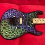 Kramer Baretta with EVH D-Tuna “Feral Cat” Rainbow Leopard Finish with Deluxe Gig Bag 2021 New Model (Copy)