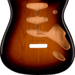 Fender Classic Series 60’s Stratocaster® SSS Alder Body Vintage Bridge Mount 0998003700 3 Color Sunburts