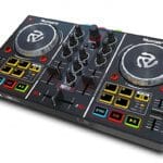 Numark PartyMix DJ Controller with Built-In Sound Card, Light Show Black