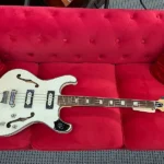 Fandel White Knight Bass Guitar Made in Japan 1960’s
