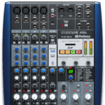 PreSonus StudioLive AR8c 8-Input Mixer / Digital Recorder / Audio Interface Gray / Blue