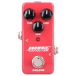 NuX Brownie Distortion NDS-2 Red Sparkle Brand New $49 + $9.99 Shipping
