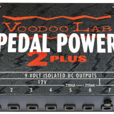 Voodoo Lab Pedal Power 2 Plus Black Brand New - Victor Litz