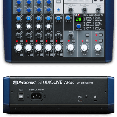 PreSonus® StudioLive AR8c Analog Mixer