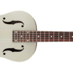 Gretsch G9201 Honey Dipper Round-Neck, Brass Body Biscuit Cone Resonator Guitar Shed Roof Finish Brand New $749.00 Shipping