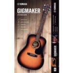 Yamaha GigMaker Acoustic Guitar Pack Tobacco, Brown Sunburst, Brand New,