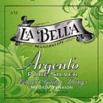 La Bella Argento AM Pure Silver Medium Tension Classical Guitar Strings, Full Set Brand New