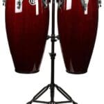 Latin Percussion Aspire Wood Conga Set – Dark Wood