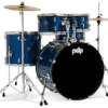 PDP Center Stage PDCE2215KTRB 5-piece Complete Drum Set with Cymbals - Royal Blue Sparkle Brand New $599.99