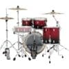 PDP Concept Maple 4-Piece Fusion Shell Pack - Red to Black Fade No Snare Brand New $899.99 - Image 4