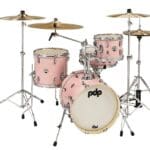 PDP New Yorker 4-piece Shell Pack – Pale Rose Sparkle Brand New $449.99