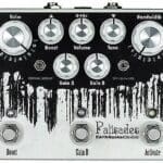 EarthQuaker Devices Palisades Mega Ultimate Overdrive White Sparkle / Black Print