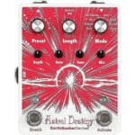 EarthQuaker Devices Astral Destiny White Sparkle / Red Print