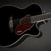 Gretsch G5013CE Rancher Jr. Cutaway Acoustic Electric, Fishman Pickup System 2714013506 Black - Image 3