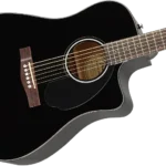 Fender CD-60SCE Dreadnought Acoustic-Electric Guitar Black