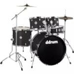 ddrum D2 5 piece Complete Drum Kit Midnight Black